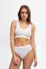 Zestaw 3 x białe Figi z Wysokim Stanem Rubenti Everyday Bikini