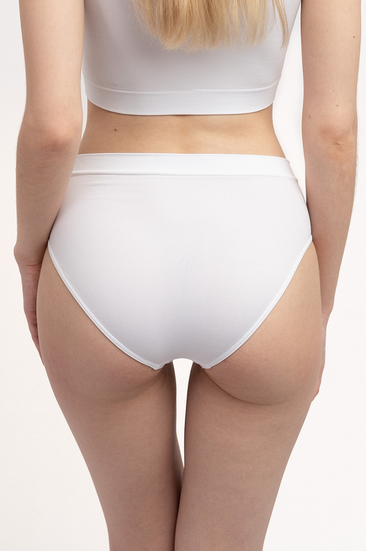 Zestaw 3 x białe Figi z Wysokim Stanem Rubenti Everyday Bikini