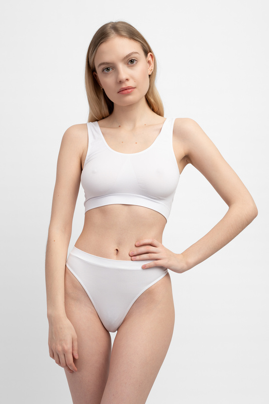 Zestaw 3 x białe stringi Rubenti Everyday String