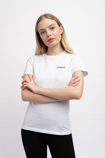T-Shirt Biały Rubenti One