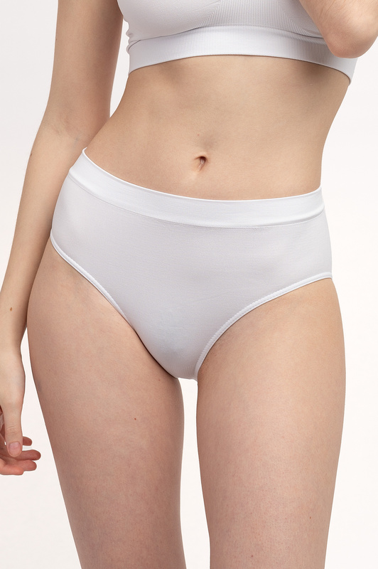 Zestaw 3 x białe Figi z Wysokim Stanem Rubenti Everyday Bikini